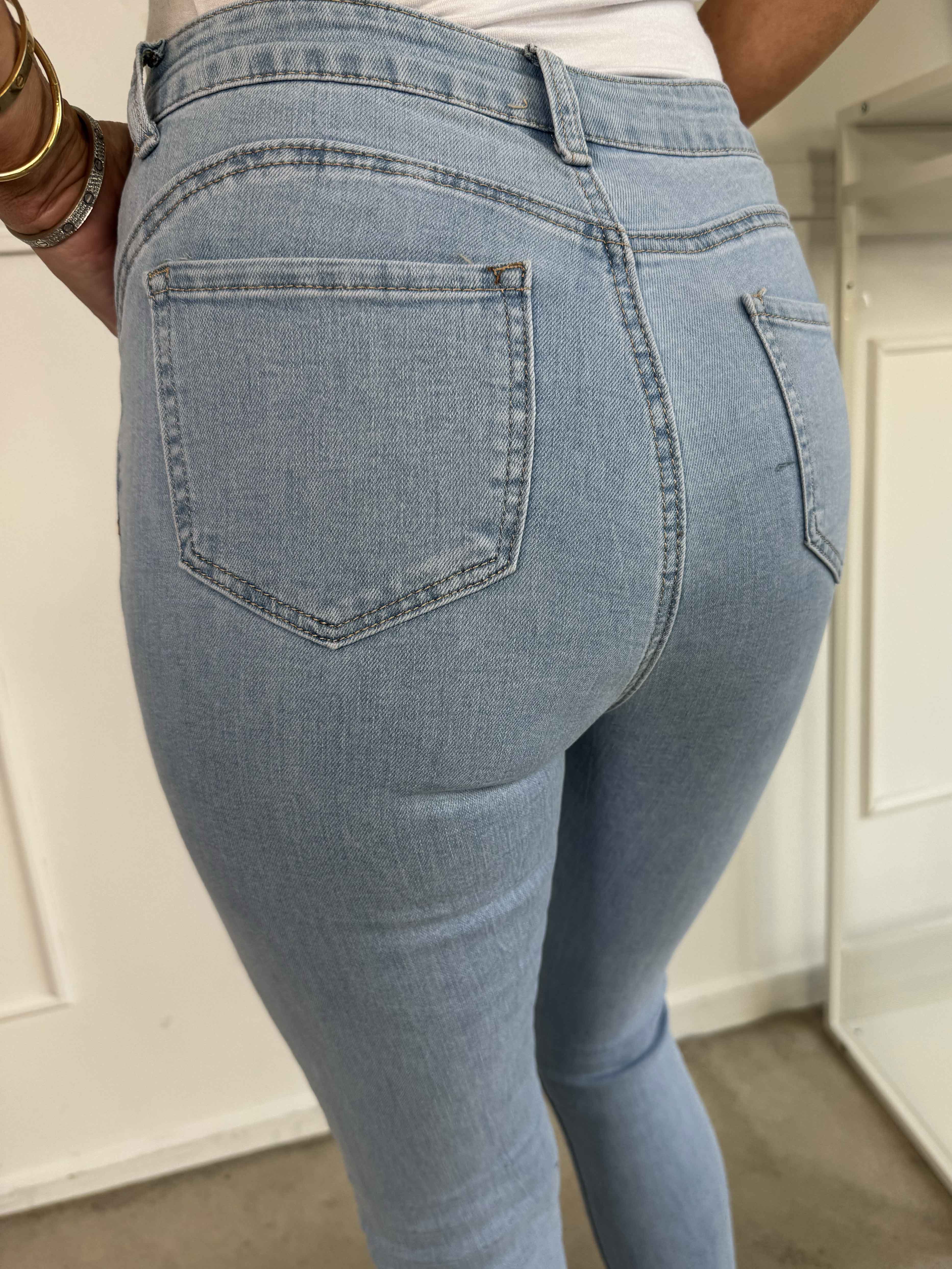 Lee - Elastiske shape up jeans